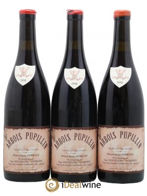 Arbois Pupillin Poulsard (cire rouge) Overnoy-Houillon (Domaine) (sans prix de réserve) 2018 - Lot de 3 Bouteilles