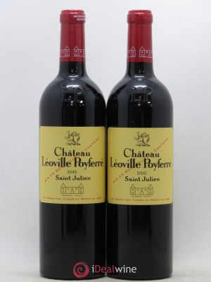 Château Léoville Poyferré 2ème Grand Cru Classé  2015 - Lot of 2 Bottles