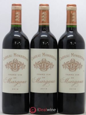 Château Monbrison  2014 - Lot of 3 Bottles
