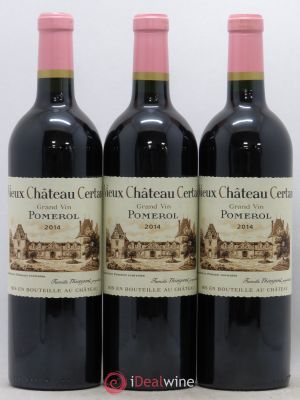 Vieux Château Certan  2014 - Lot of 3 Bottles
