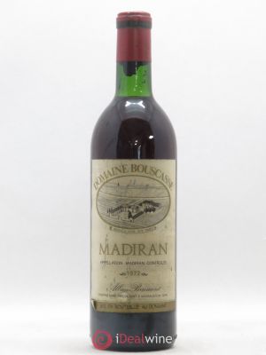 Madiran Château Bouscassé Alain Brumont  1972 - Lot of 1 Bottle