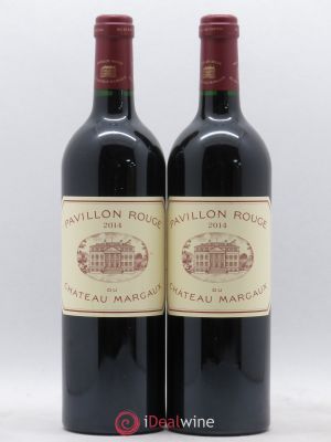 Pavillon Rouge du Château Margaux Second Vin (no reserve) 2014 - Lot of 2 Bottles