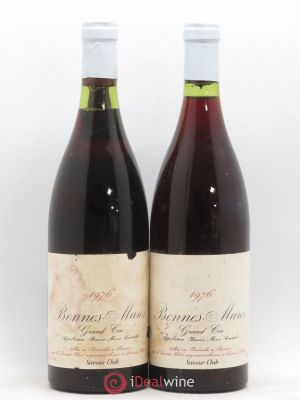 Bonnes-Mares Grand Cru Savour Club 1976 - Lot of 2 Bottles