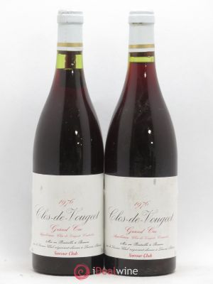 Clos de Vougeot Grand Cru Savour Club 1976 - Lot of 2 Bottles