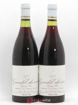 Grands-Echezeaux Grand Cru Savour Club 1976 - Lot of 2 Bottles
