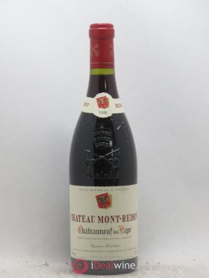 Châteauneuf-du-Pape Château Mont-Redon Famille Abeille-Fabre  1998 - Lot of 1 Bottle