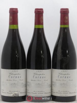 Cornas Champelrose Courbis (Domaine)  1997 - Lot of 3 Bottles