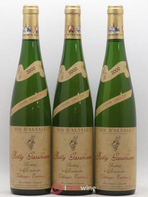 Riesling de Rorschwihr Vendanges Tardives Cuvée Yves Rolly Gassman 2000 - Lot of 3 Bottles