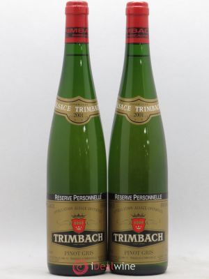 Pinot Gris Réserve Personnelle Trimbach (Domaine)  2001 - Lot de 2 Bouteilles