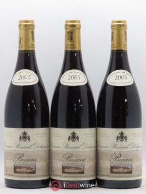 Beaune Domaine Bernard Delagrange 2005 - Lot of 3 Bottles