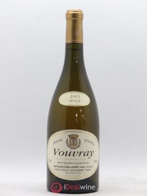 Vouvray Grande Réserve Doux Aubert 2003 - Lot of 1 Bottle