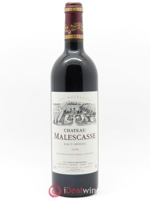 Château Malescasse Cru Bourgeois Exceptionnel  1998 - Lot of 1 Bottle