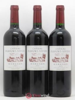 Château Durfort Vivens 2ème Grand Cru Classé  2004 - Lot of 3 Bottles