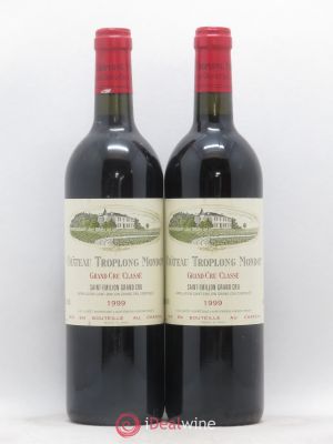 Château Troplong Mondot 1er Grand Cru Classé B  1999 - Lot of 2 Bottles