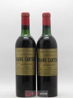 Château Brane Cantenac 2ème Grand Cru Classé  1964 - Lot of 2 Bottles