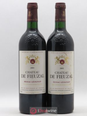 Château de Fieuzal Cru Classé de Graves  2001 - Lot of 2 Bottles