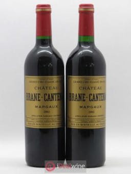 Château Brane Cantenac 2ème Grand Cru Classé  2002 - Lot de 2 Bouteilles