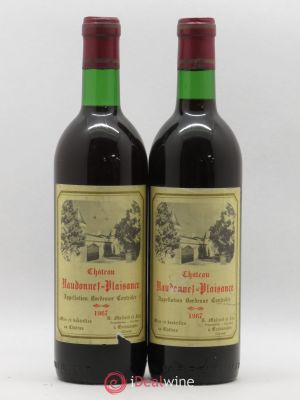 - Château Haudonnet-Plaisance 1967 - Lot of 2 Bottles