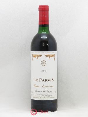 Saint-Émilion Baron Philippe de Rothschild Le Parvis 1988 - Lot of 1 Bottle