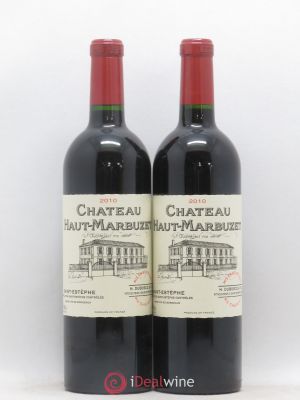Château Haut Marbuzet (no reserve) 2010 - Lot of 2 Bottles