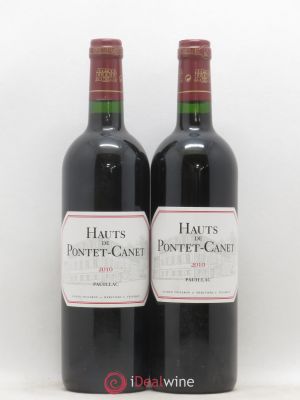 Les Hauts de Pontet-Canet Second Vin (sans prix de réserve) 2010 - Lot de 2 Bouteilles