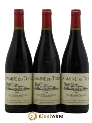 IGP Vaucluse (Vin de Pays de Vaucluse) Domaine des Tours Emmanuel Reynaud 2019 - Lot de 3 Flaschen