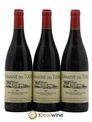 IGP Vaucluse (Vin de Pays de Vaucluse) Domaine des Tours Emmanuel Reynaud 2017 - Lot de 3 Bottles