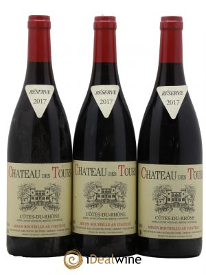 Côtes du Rhône Château des Tours Emmanuel Reynaud 2017 - Lot de 3 Bottles
