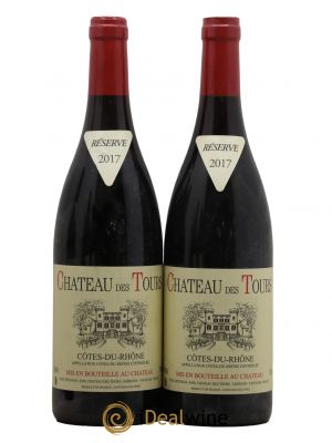 Côtes du Rhône Château des Tours Emmanuel Reynaud 2017 - Lot de 2 Bottles