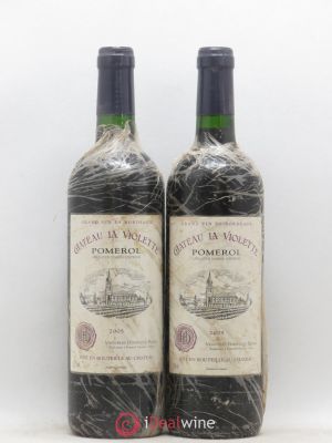 Château la Violette  2005 - Lot of 2 Bottles