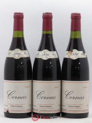 Cornas Marcel Juge Cuvée C  1996 - Lot of 3 Bottles