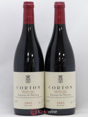 Corton Grand Cru Bonneau du Martray (Domaine)  2005 - Lot of 2 Bottles