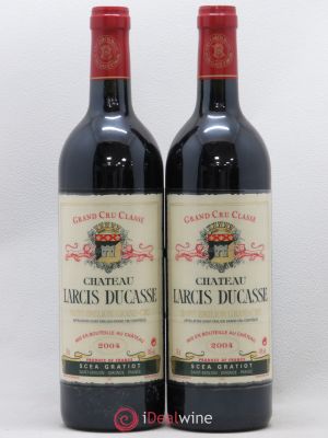 Château Larcis Ducasse 1er Grand Cru Classé B  2004 - Lot of 2 Bottles