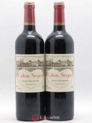 Château Calon Ségur 3ème Grand Cru Classé  2004 - Lot of 2 Bottles