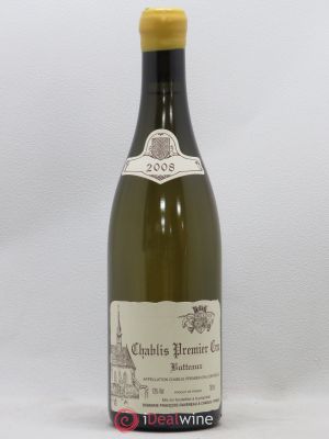 Chablis 1er Cru Butteaux Raveneau (Domaine)  2008 - Lot of 1 Bottle