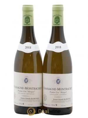 Chassagne-Montrachet 1er Cru Morgeot Ramonet (Domaine)  2018 - Lot of 2 Bottles