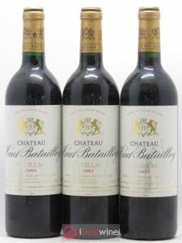 Château Haut Batailley 5ème Grand Cru Classé  1993 - Lot de 3 Bouteilles
