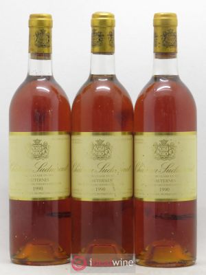 Château Suduiraut 1er Grand Cru Classé  1990 - Lot of 3 Bottles