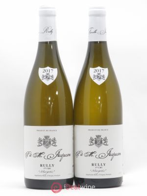 Rully 1er Cru Margotés Paul & Marie Jacqueson  2017 - Lot of 2 Bottles