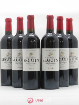 Pessac-Léognan Château Seguin (no reserve) 2009 - Lot of 6 Bottles