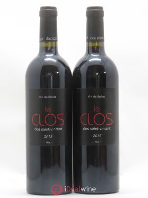 Bellet Clos Saint-Vincent Le Clos Famille Sicardi-Sergi  2015 - Lot of 2 Bottles