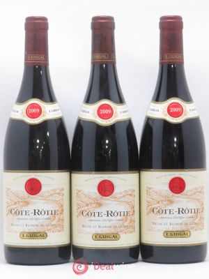 Côte-Rôtie Côtes Brune et Blonde Guigal  2009 - Lot of 3 Bottles