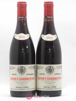 Gevrey-Chambertin Vieilles vignes Dominique Laurent  2011 - Lot of 2 Bottles
