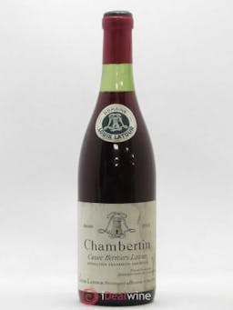 Chambertin Grand Cru Louis Latour Cuvée Héritiers Latour  1970 - Lot de 1 Bouteille