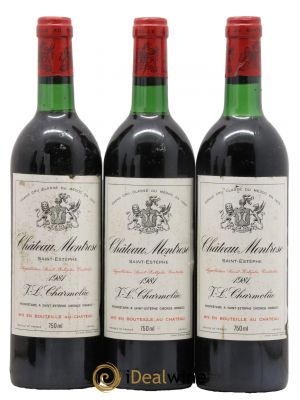 Château Montrose 2ème Grand Cru Classé  1981 - Posten von 3 Flaschen