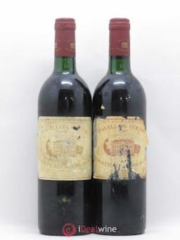 Pavillon Rouge du Château Margaux Second Vin  1985 - Lot of 2 Bottles