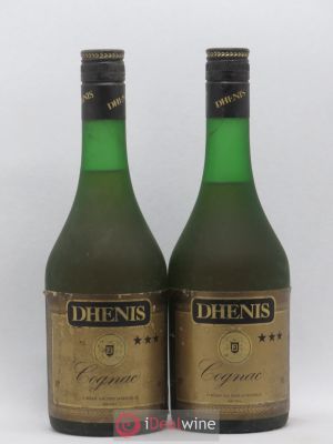 Cognac Dhenis 40°  - Lot of 2 Bottles
