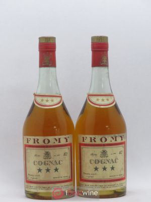 Cognac Fromy Tres Vieux 40° (no reserve)  - Lot of 2 Bottles