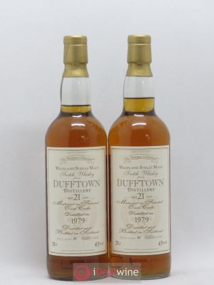 Whisky Dufftown Scotch 21 ans 43° 1979 - Lot of 2 Bottles