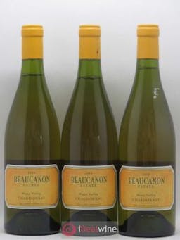 USA Château Beaucanon Napa Valley 2000 - Lot of 3 Bottles